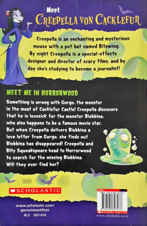 Geronimo Stilton #2 Creepella Von Cacklefur Meet Me in Horrorwood (P)