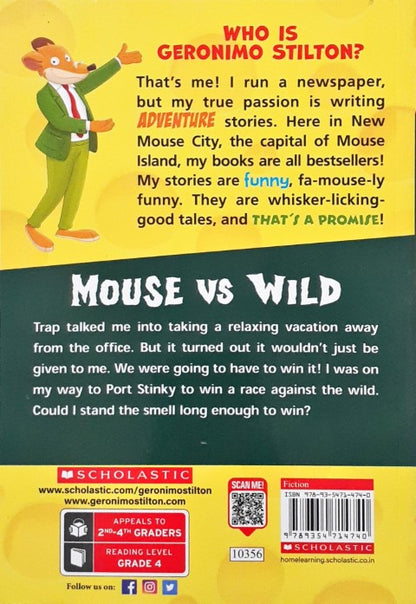 Geronimo Stilton 82 Mouse vs Wild