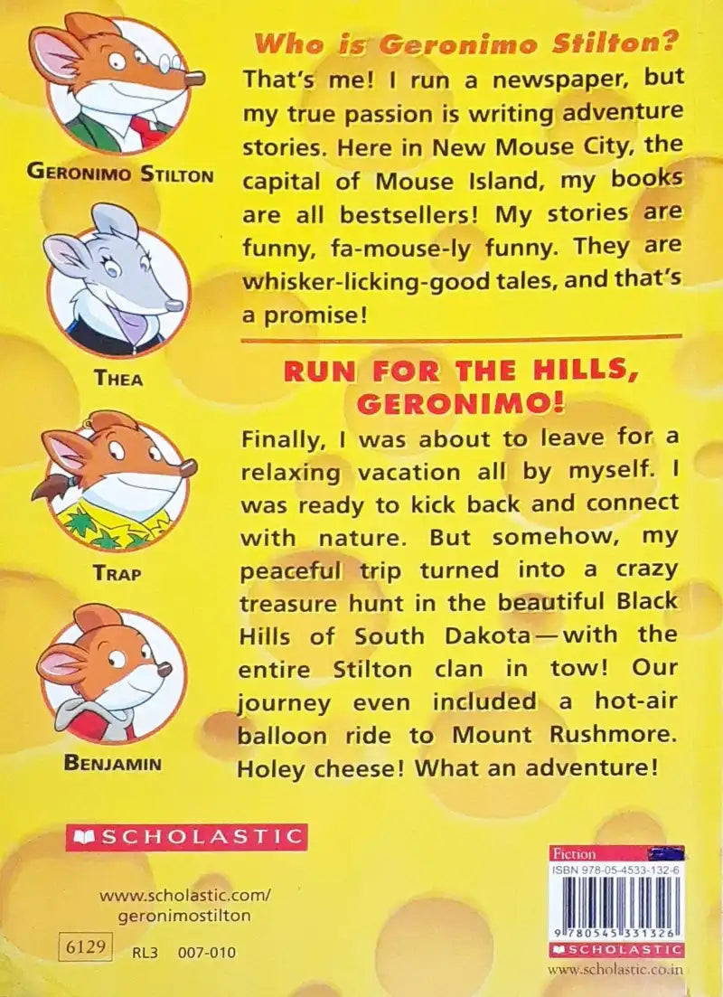 Geronimo Stilton #47 : Run For The Hills, Geronimo (P)