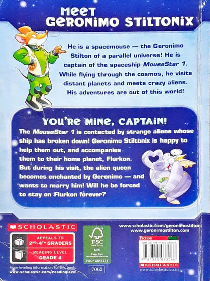 Geronimo Stilton Spacemice You Are Mine Captain (P)