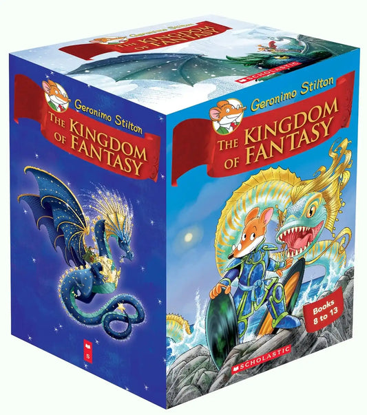Geronimo Stilton : The Kingdom Of Fantasy Books 8 - 13 Box Set