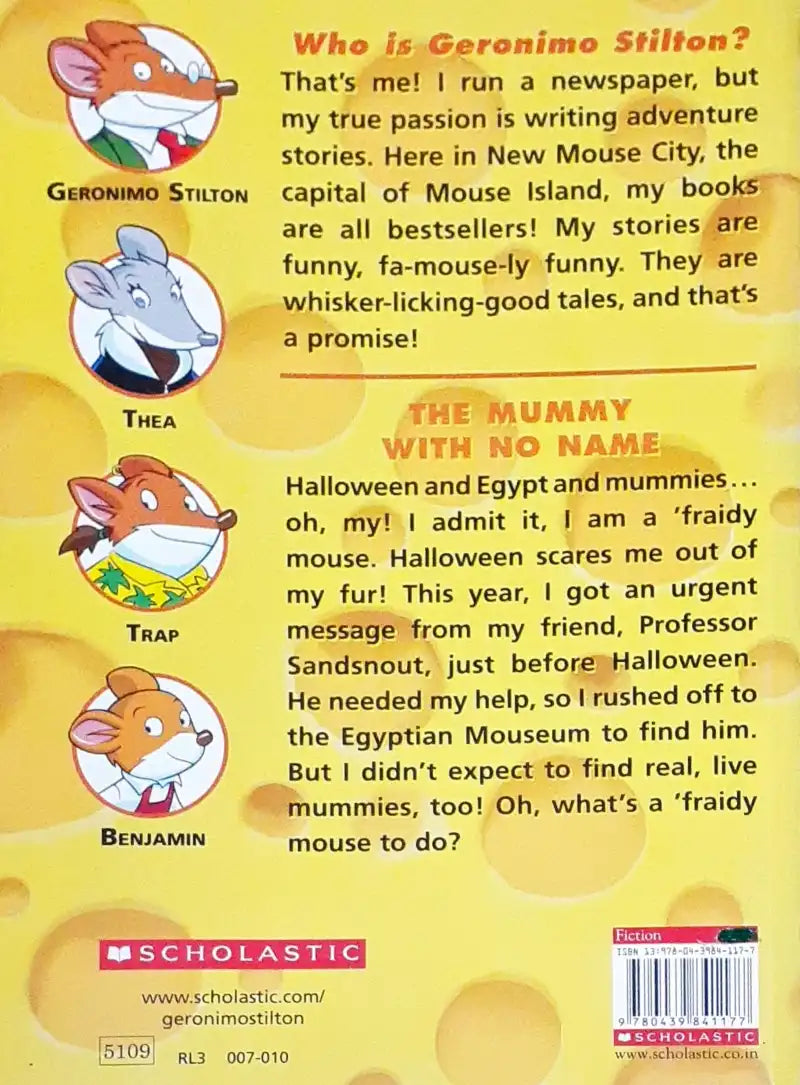 Geronimo Stilton The Mummy With No Name (P)