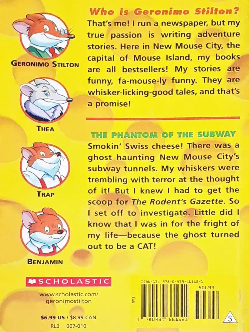 Geronimo Stilton #13 : The Phantom Of The Subway (P)