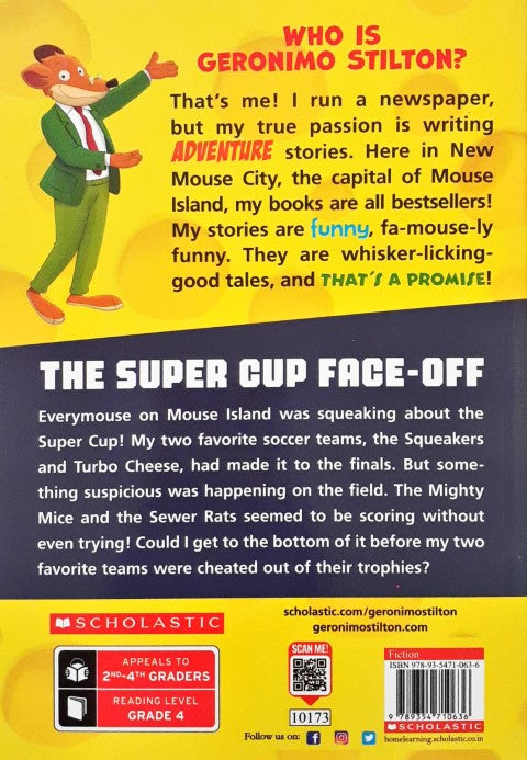 Geronimo Stilton 81 The Super Cup Face Off