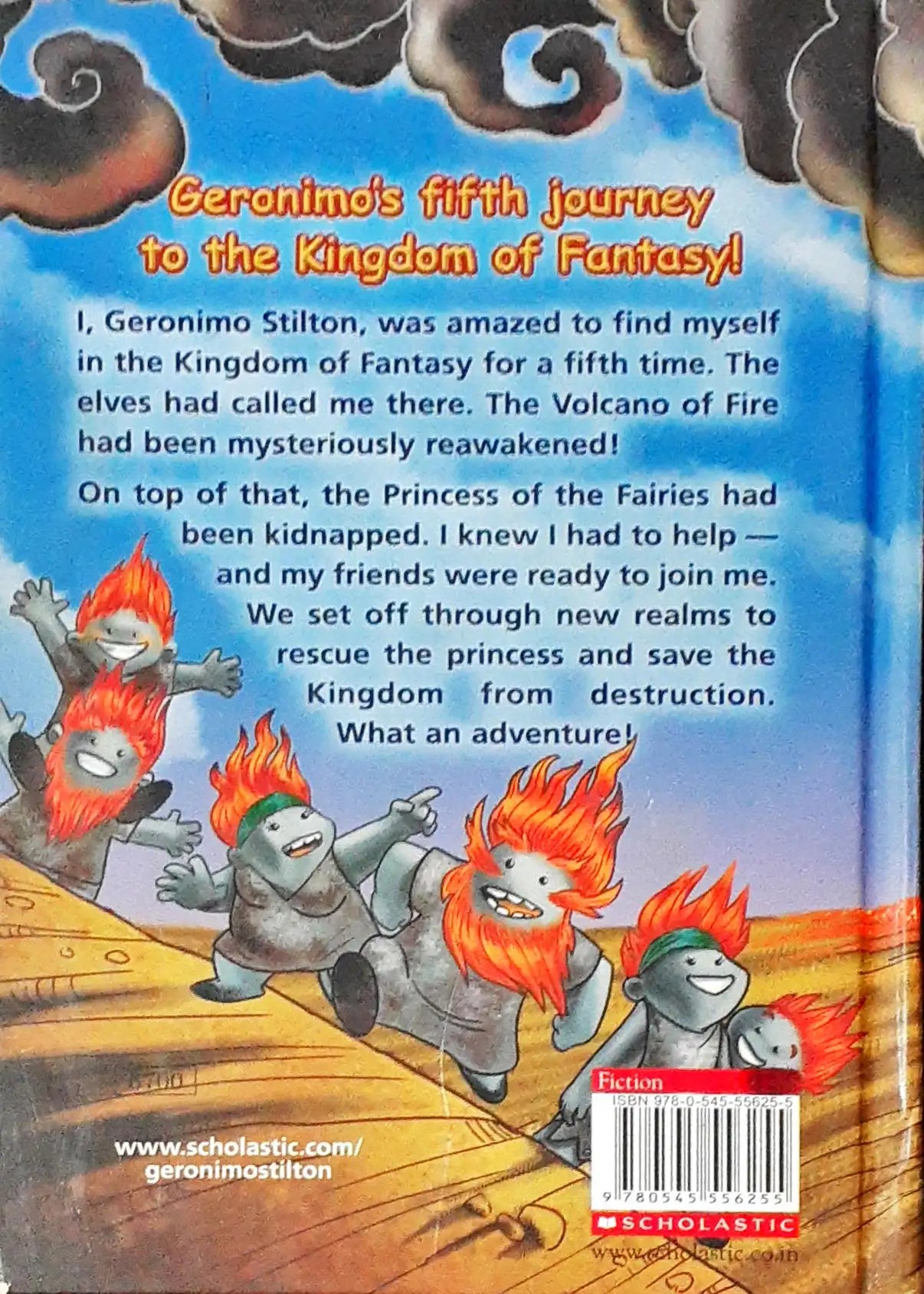 The Volcano of Fire : The Fifth Adventure in the Kingdom of Fantasy (P)