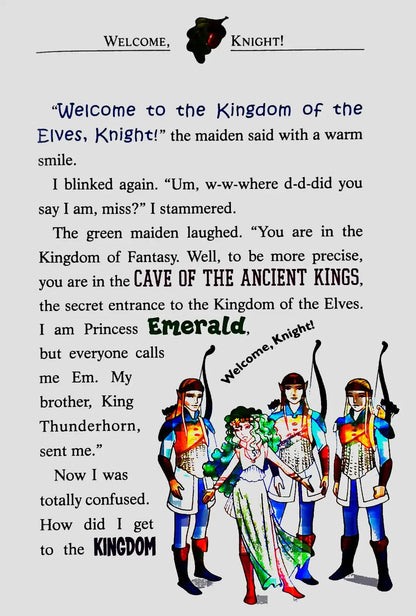 The Volcano of Fire : The Fifth Adventure in the Kingdom of Fantasy (P)