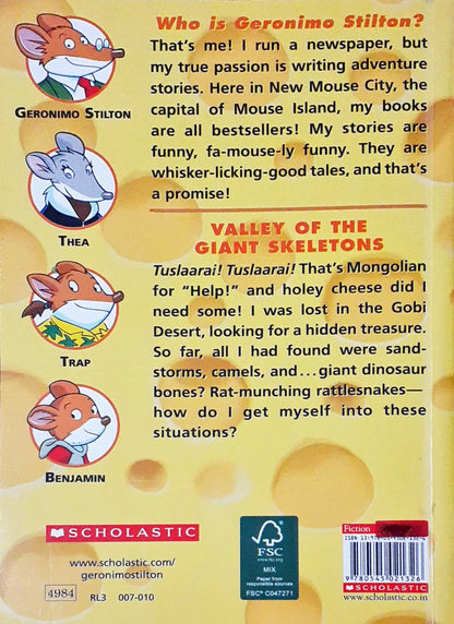 Geronimo Stilton #32 : Valley Of The Giant Skeletons (P)