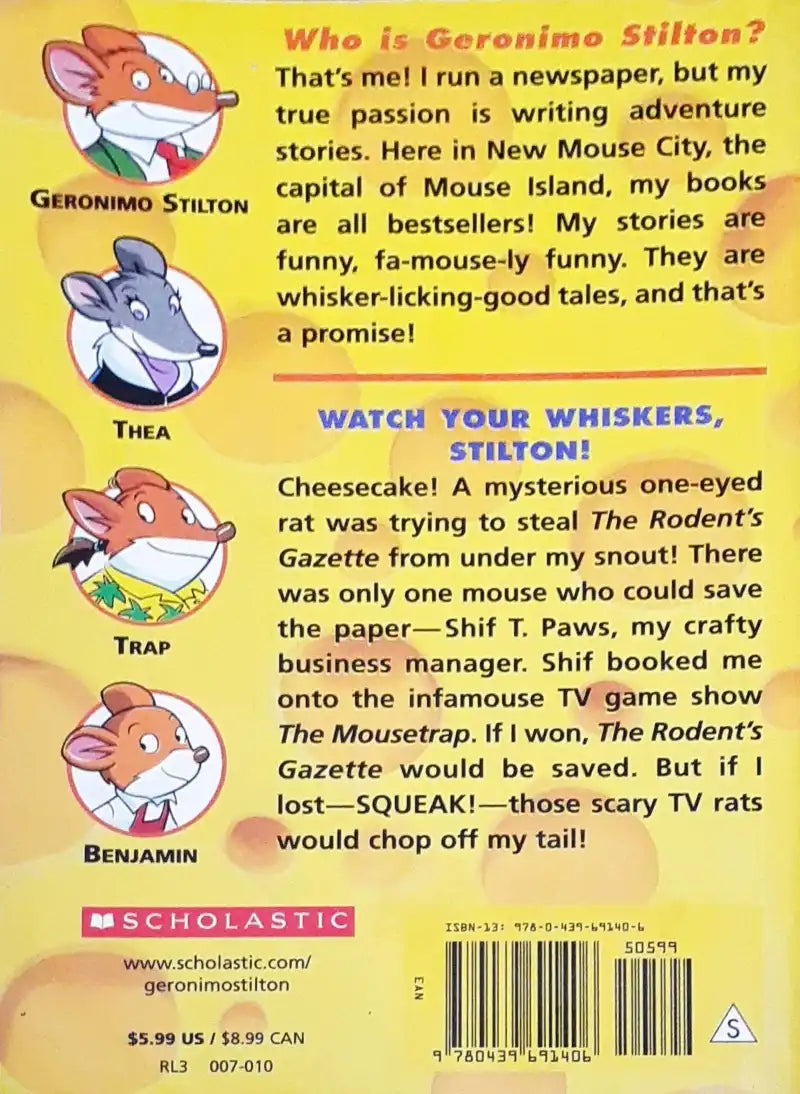 Geronimo Stilton #17 : Watch Your Whiskers (P)