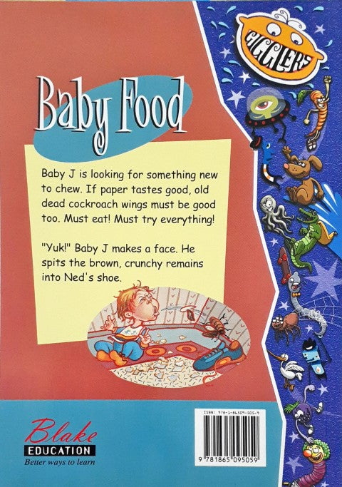 Gigglers Blue Baby Food