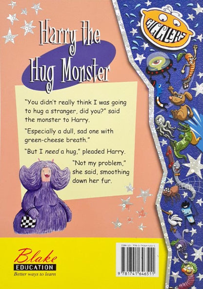 Gigglers Blue Harry the Hug Monster