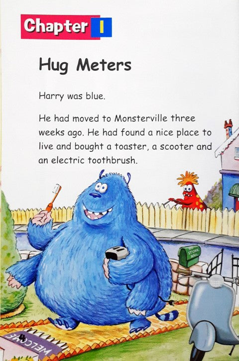 Gigglers Blue Harry the Hug Monster