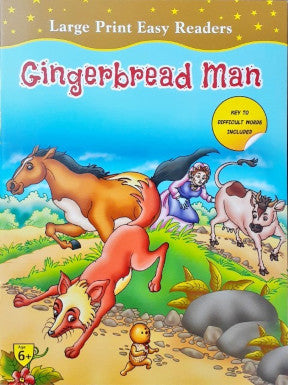 Gingerbread Man - Large Print Easy Readers