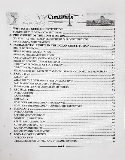 Gist Of NCERT Indian Polity (P)