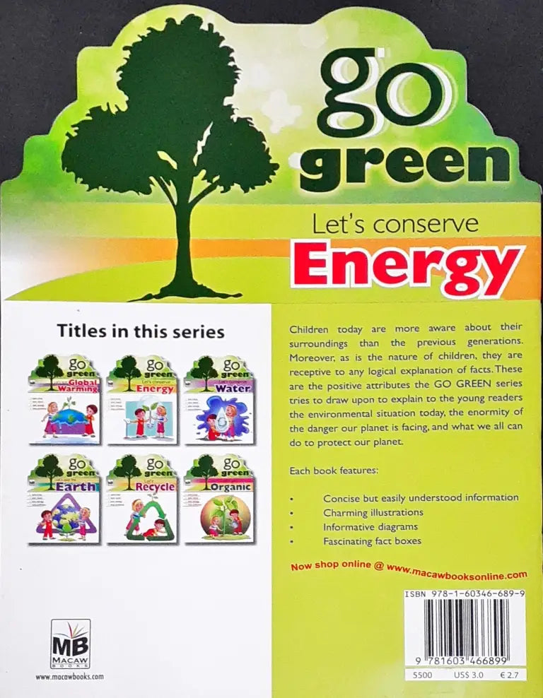 Go Green Let's Conserve Energy (P)