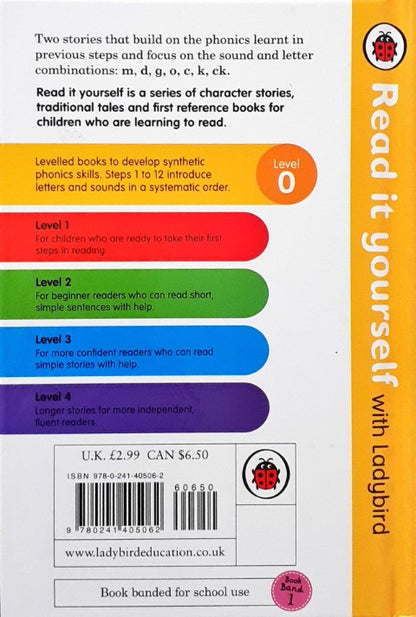 Read It Yourself With Ladybird Level 0 Go Kit Cat Step 3