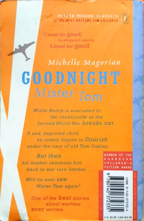 Goodnight Mister Tom - Unabridged (Puffin Modern Classics)