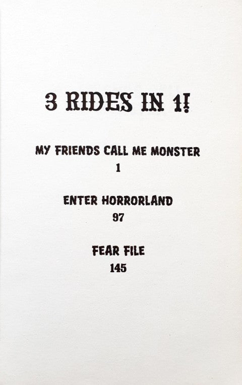 Goosebumps Horrorland #7 My Friends Call Me Monster (P)