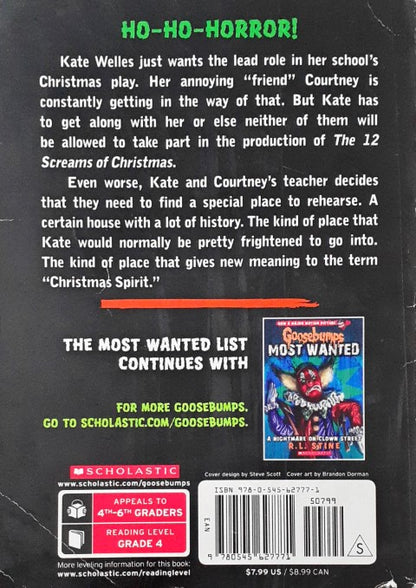 Goosebumps Most Wanted Special Edition 2 The 12 Screams of Christmas