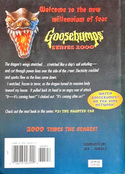 Goosebumps 2000 #20 : Be Afraid -- Be Very Afraid! (P)