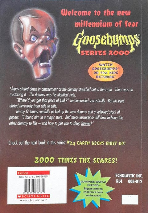 Goosebump Series 2000 #23 Slappy's Nightmare