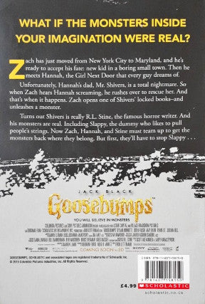 Goosebumps The Movie Novel