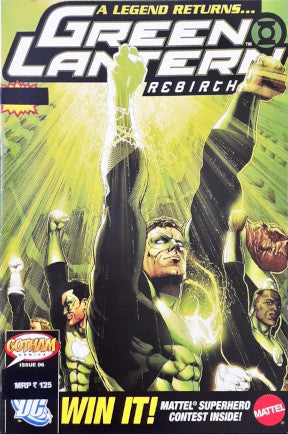 Gotham DC Comics A Legend Returns Green Lantern Rebirth 06