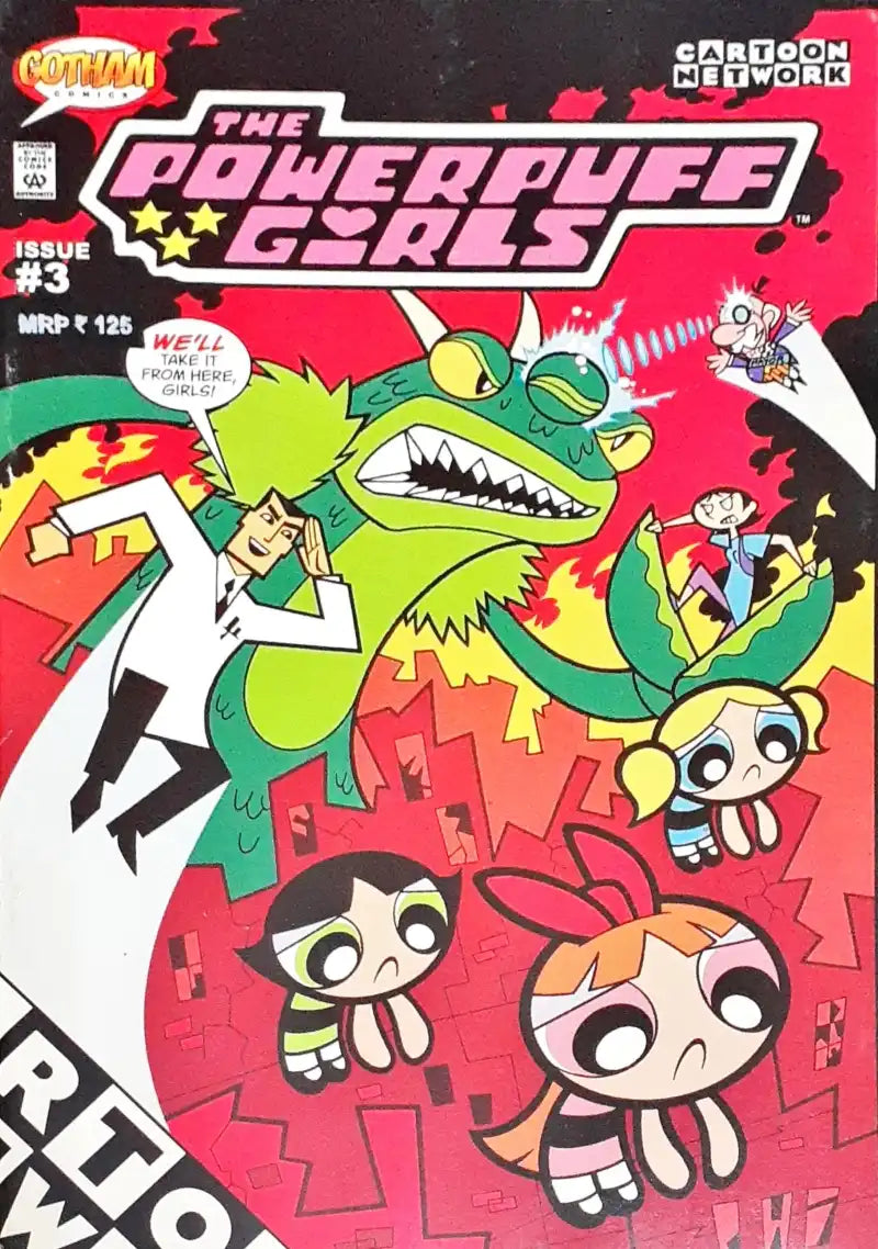 Gotham Comics Cartoon Network The Powerpuff Girls 3