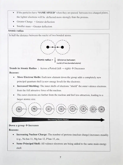 IGCSE AS Level Chemistry Practice Workbook Part One | Grade 11