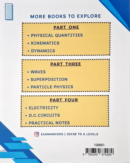 IGCSE AS Level Physics Practice Workbook Part Two | Grade 11