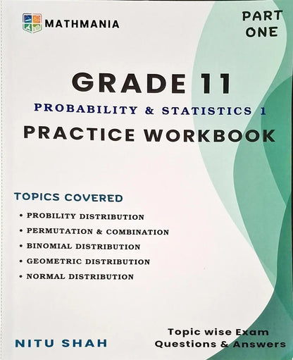 AS Level Statistics and Probability 1 : Practice Workbook Part One | Grade 11