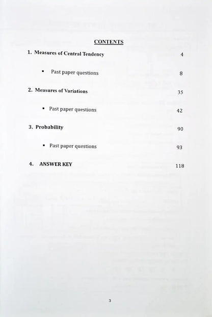IGCSE AS Level Statistics and Probability 1 : Practice Workbook Part Two | Grade 11