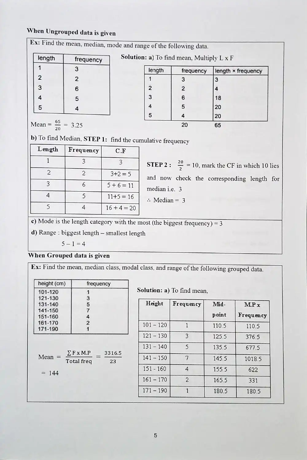 IGCSE AS Level Statistics and Probability 1 : Practice Workbook Part Two | Grade 11