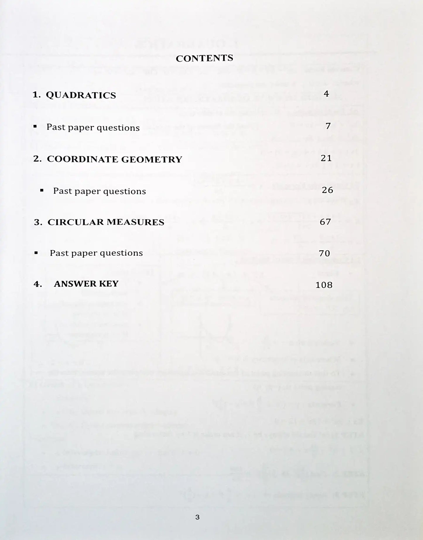 AS Level Pure Mathematics 1 : Practice Workbook Part One | Grade 11