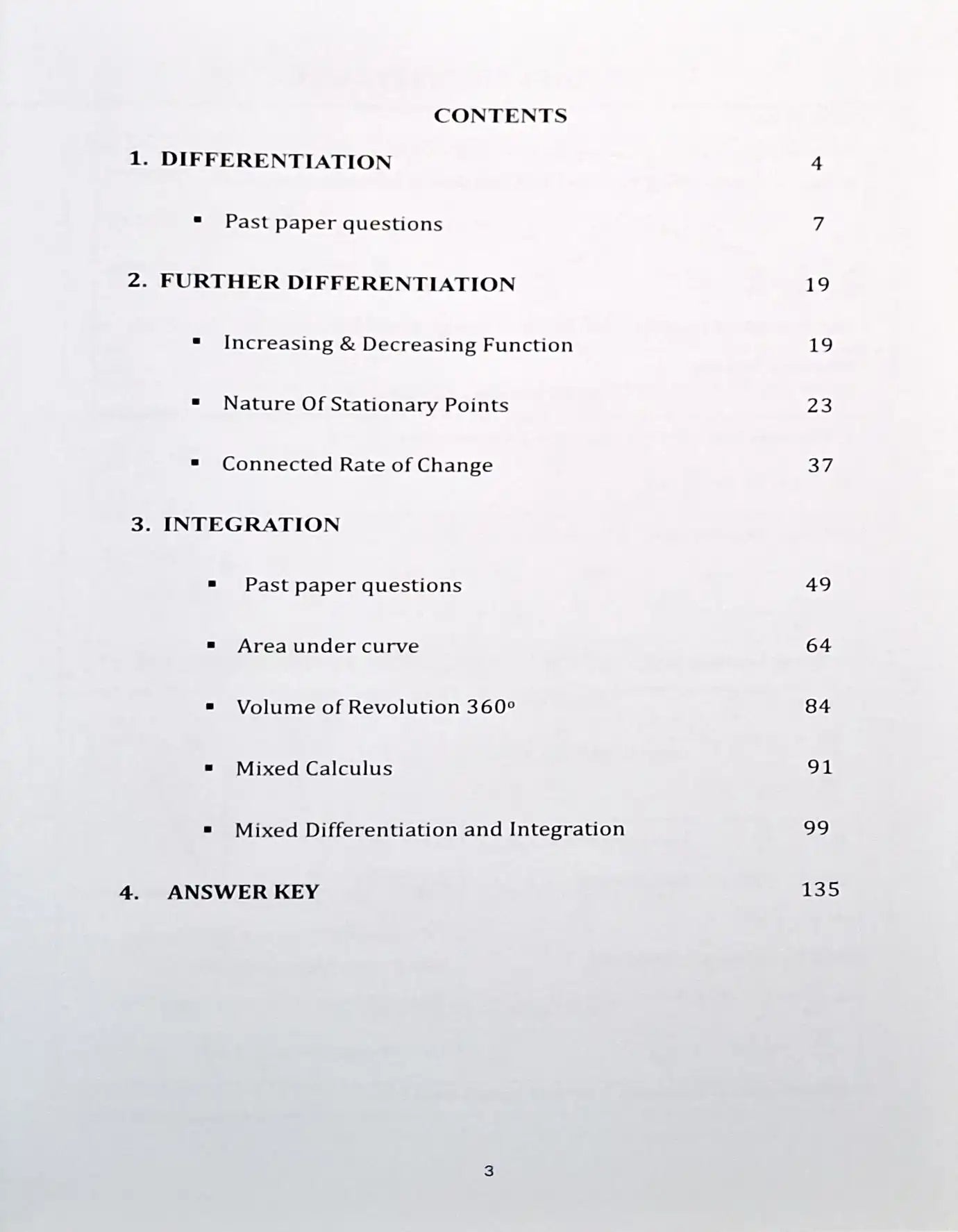 AS Level Pure Mathematics 1 : Practice Workbook Part Three | Grade 11