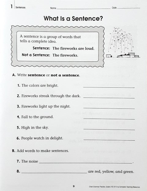 Great Grammar Practice Grade 2