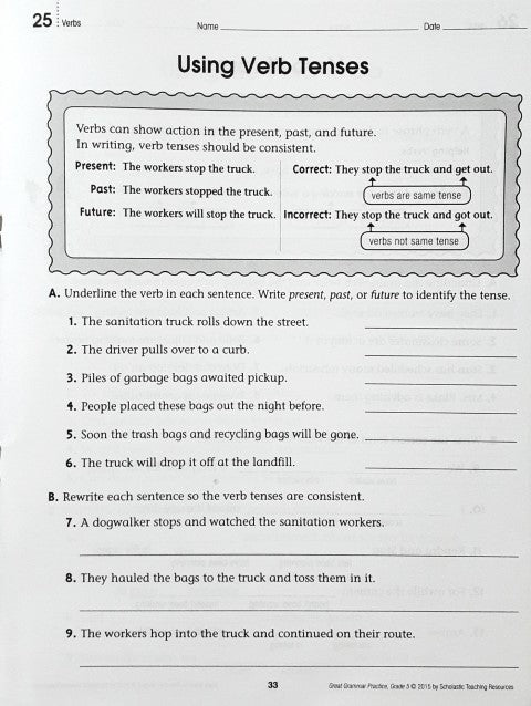 Great Grammar Practice Grade 5