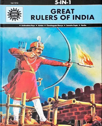 Great Rulers of India 5-in-1 Amar Chitra Katha Vol. 1012