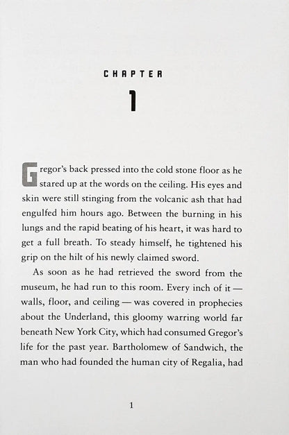Underland Chronicles #5 : Gregor and the Code of Claw