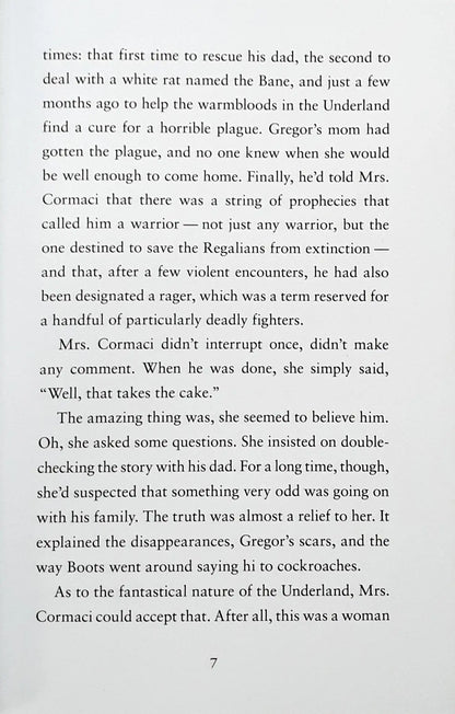 Underland Chronicles #4 : Gregor and the Marks of Secret