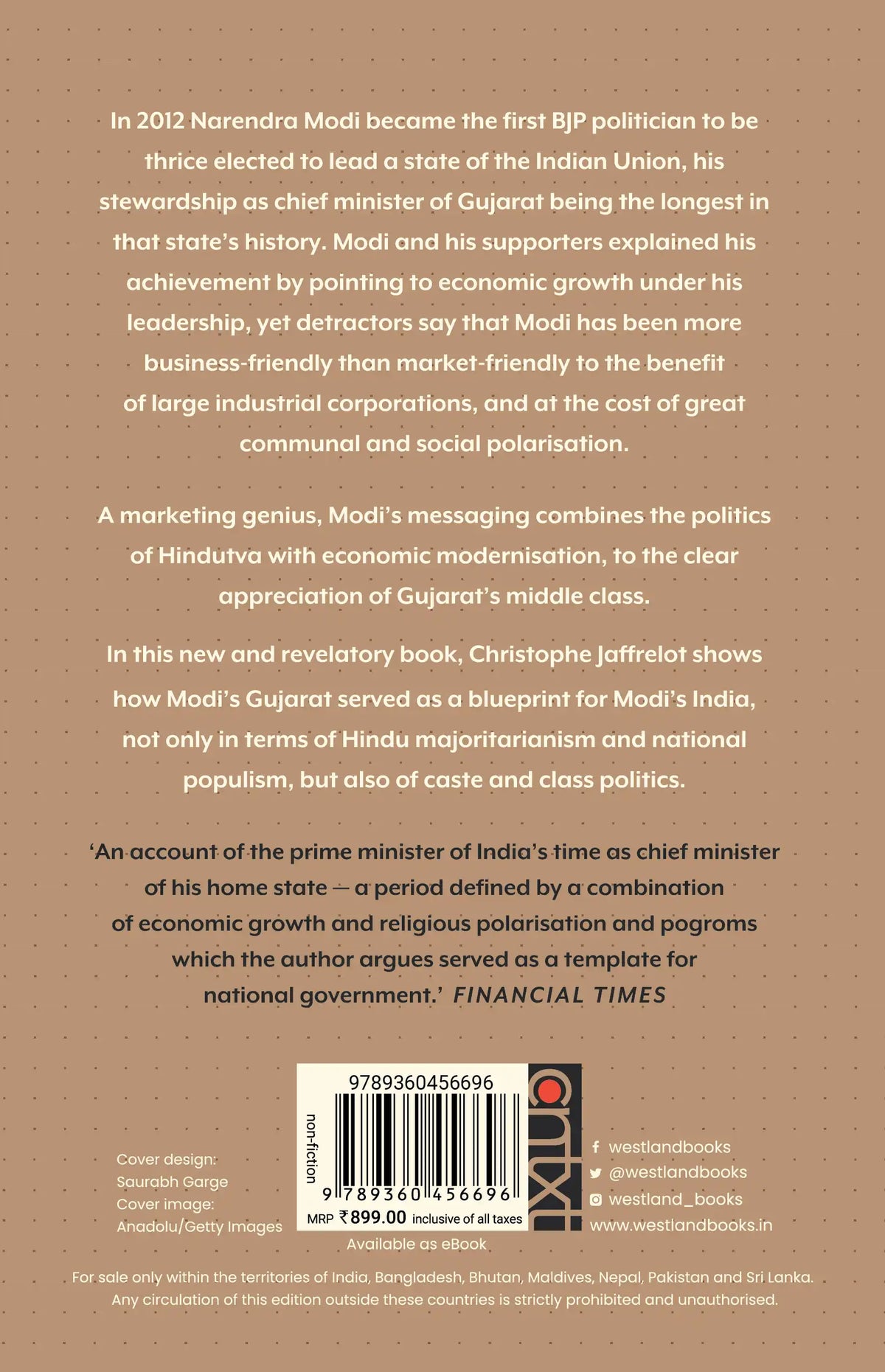 Gujarat Under Modi : The Blueprint For Today's India