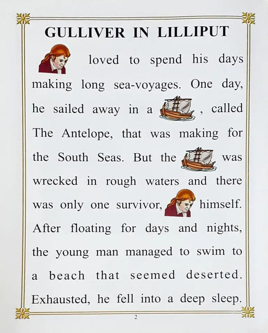 Preschool See And Read Storybooks Gulliver In Lilliput (P)