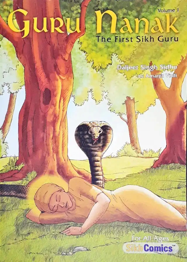 Sikh Comics Guru Nanak The First Sikh Guru Volume 1 (N)