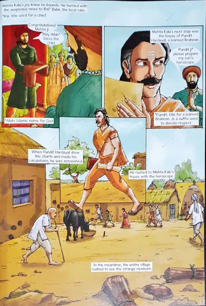 Sikh Comics Guru Nanak The First Sikh Guru Volume 1 (N)