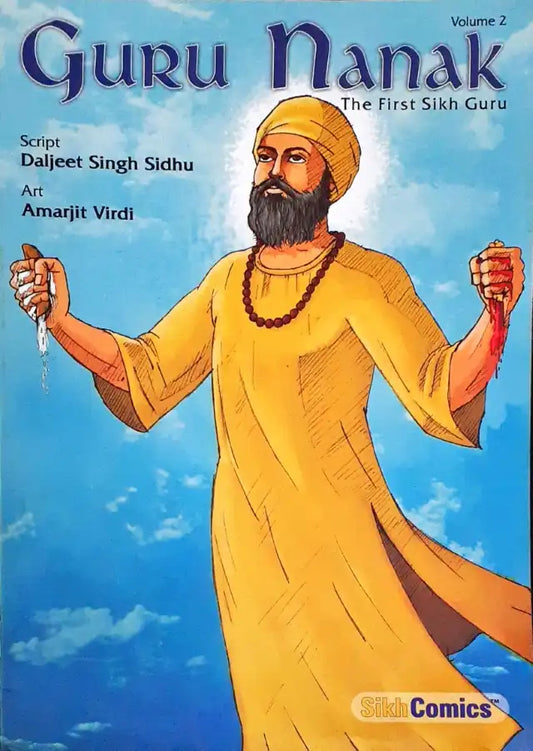 Sikh Comics Guru Nanak The First Sikh Guru Volume 2 (N)