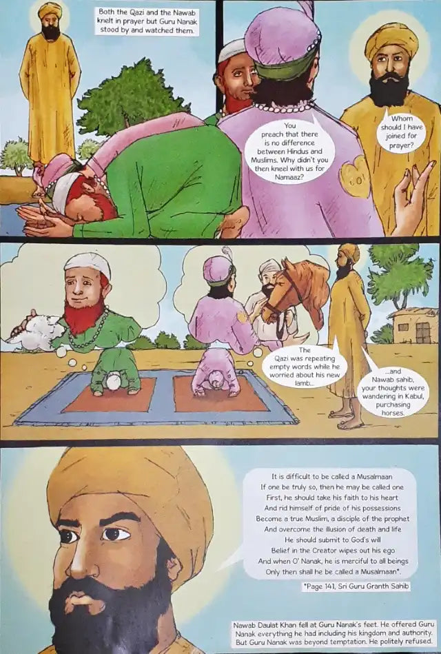 Sikh Comics Guru Nanak The First Sikh Guru Volume 2 (N)