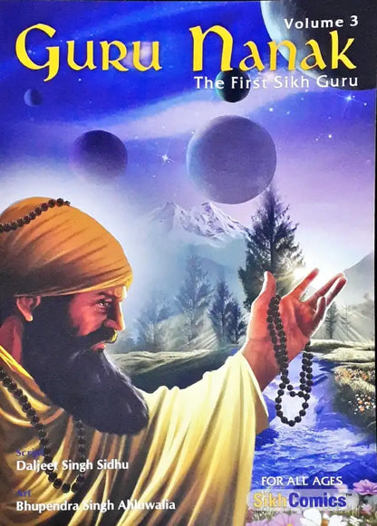 Sikh Comics Guru Nanak The First Sikh Guru Volume 3 (N)