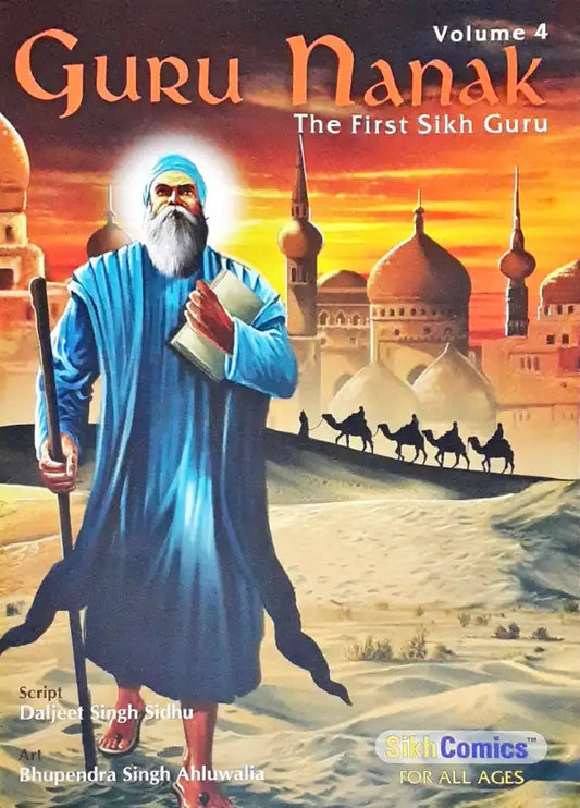 Sikh Comics Guru Nanak The First Sikh Guru Volume 4 (N)