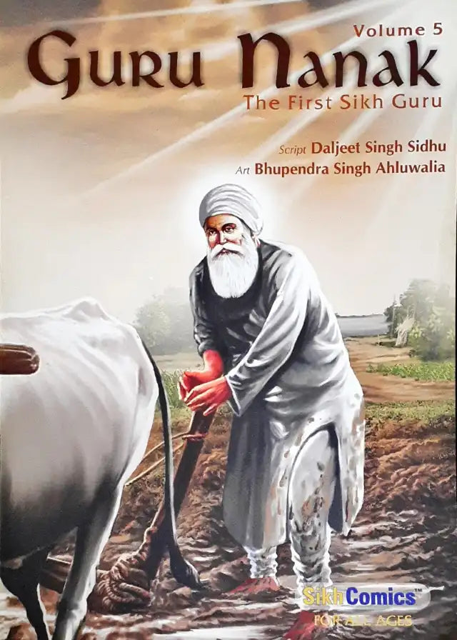 Sikh Comics Guru Nanak The First Sikh Guru Volume 5 (N)