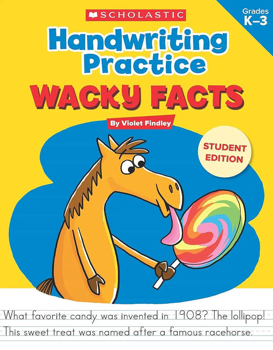 Handwriting Practice : Wacky Facts