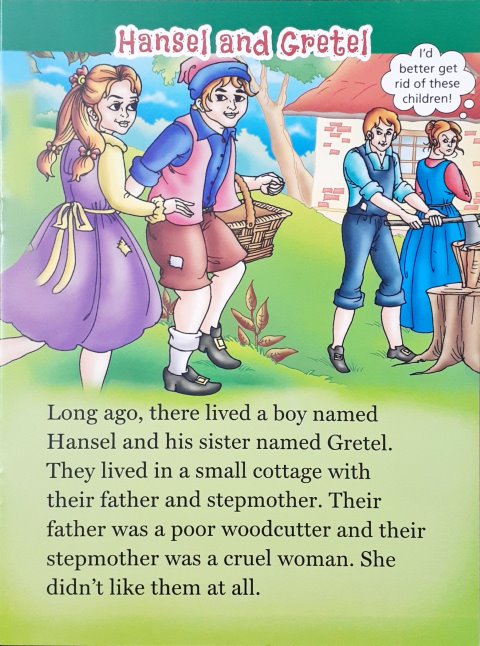 Hansel and Gretel - Large Print Easy Readers